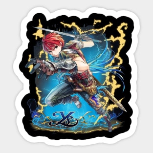 Solving Mysteries with Adol - Ys Inspired Shirt Sticker